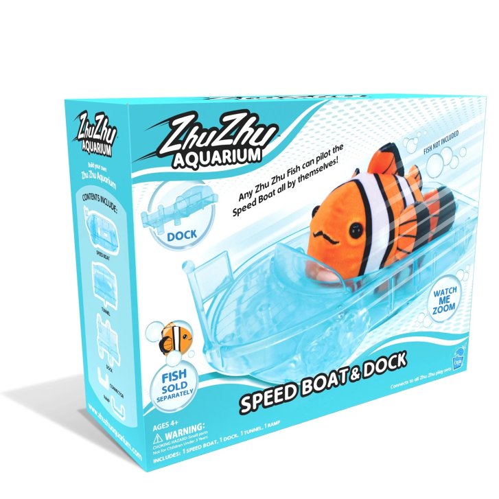 ZhuZhu Aquarium - Člun s molem