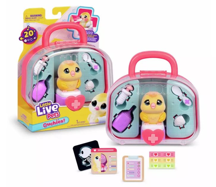 Little Live Pets – Veterinární set - Kuřátko