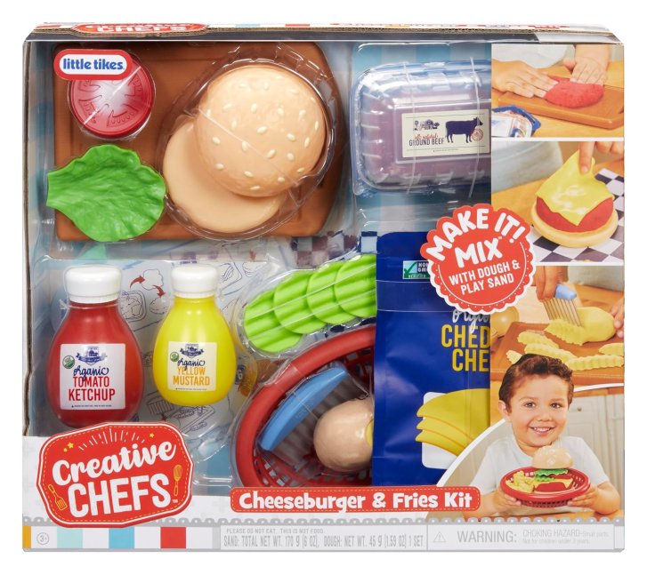 Little Tikes – Výroba hamburgeru a hranolek
