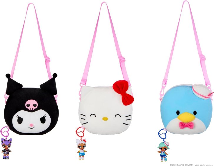 L.O.L. Surprise! – Plyšová taška Hello Kitty a přátelé