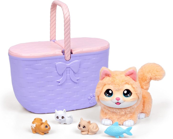 Little Live Pets – Máma kočka s koťaty