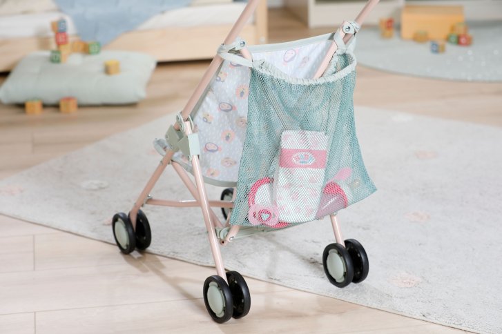 Baby Born - Golfový kočárek se síťkou - zelený