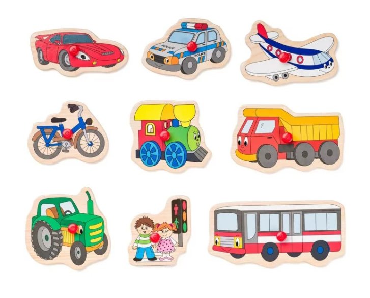 Woody – Dřevěné puzzle