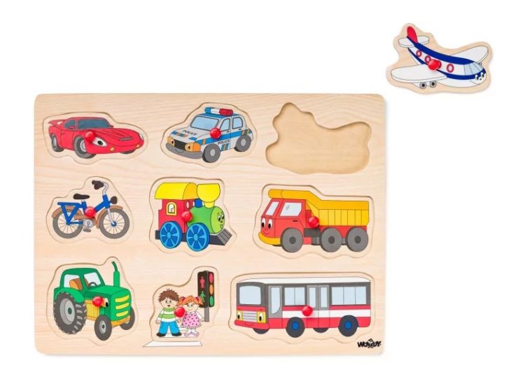 Woody – Dřevěné puzzle