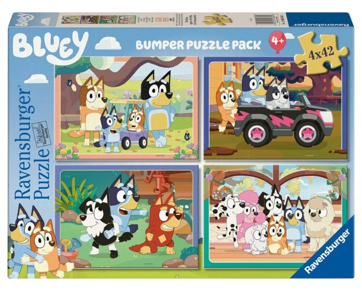 Puzzle 4x42 - Bluey
