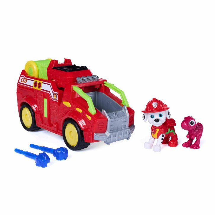 Paw Patrol Dino - Marshall s vozidlem