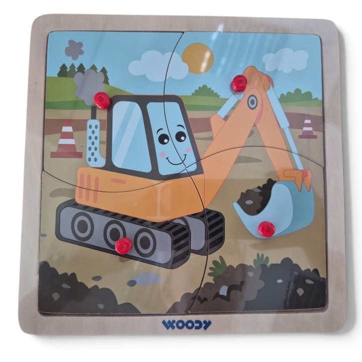 Woody – Dřevěné puzzle
