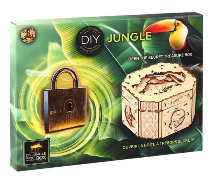 DIY hlavolamový box - Džungle