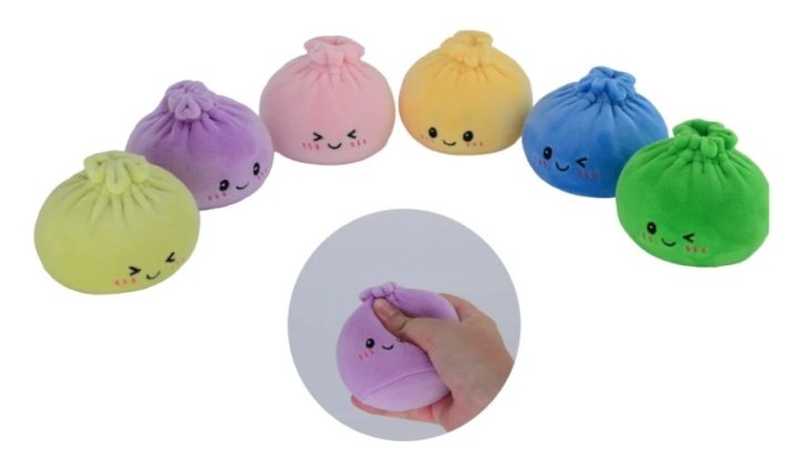 Squishy - Měkký antistresový knedlík