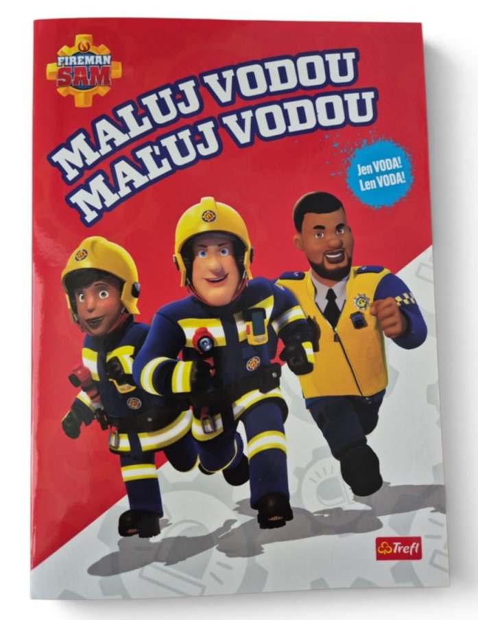 Požárník Sam - Malování vodou