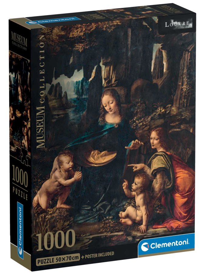 Puzzle 1000 - Madona ve skalách