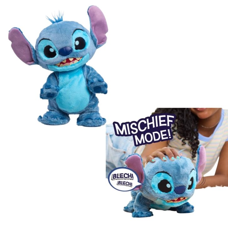 Disney – Interaktivní plyšový Stitch 36 cm