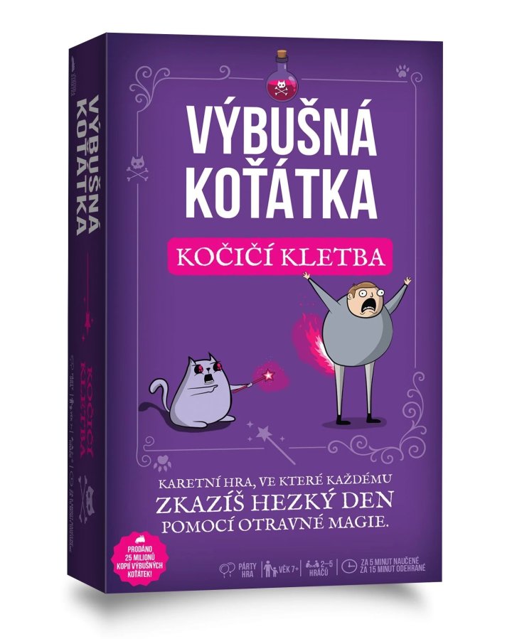 Hra – Výbušná koťátka: Kočičí kletba
