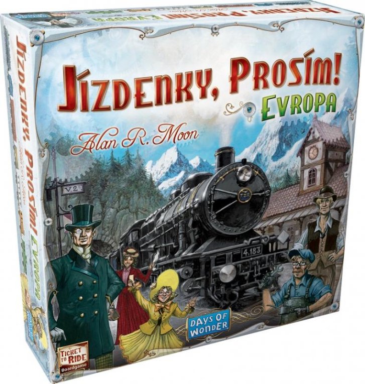 Hra – Jízdenky, prosím! Europa