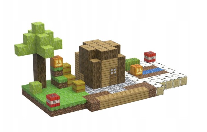 Pixel Magnet stavebnice - Magnetické kostky 192 ks