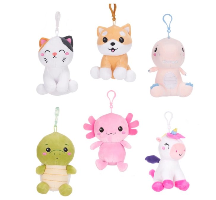 Kawaii Kuties - Plyšový přívěsek 14 cm