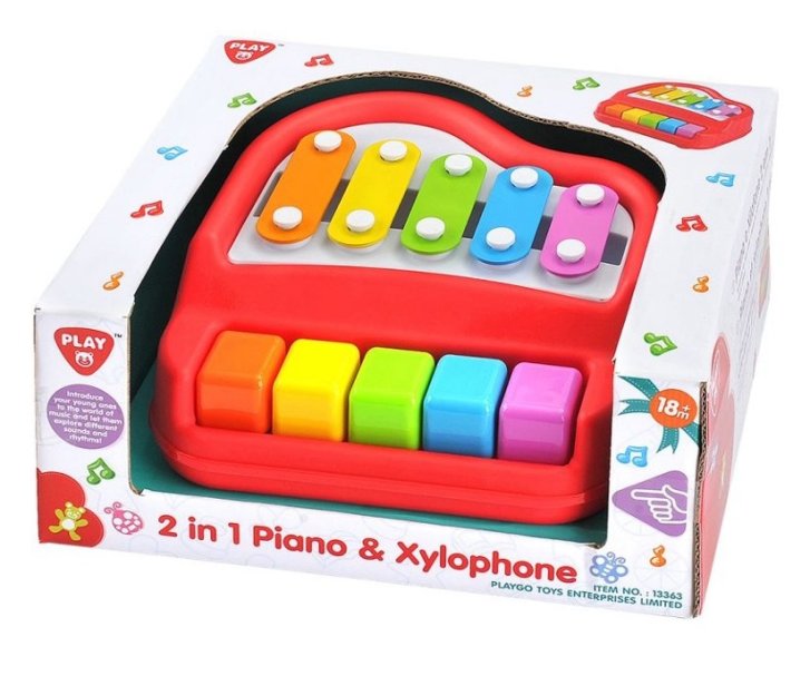 Piano a xylofon 2 v 1