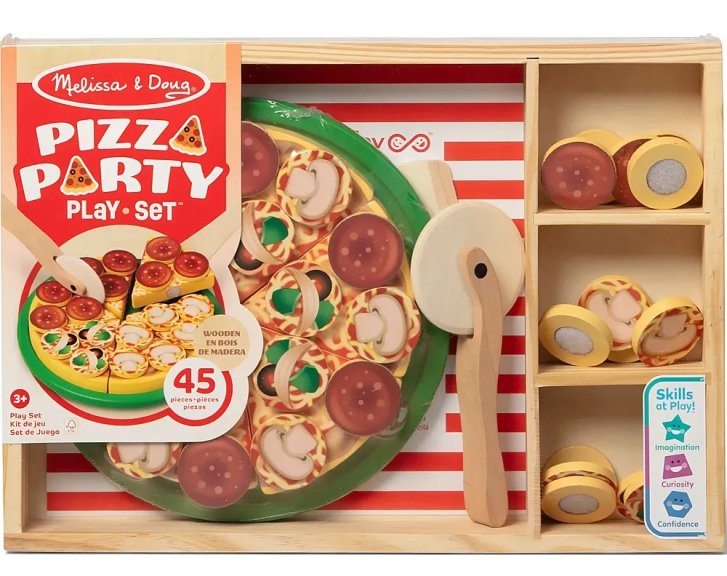 Melissa & Doug - Pizza párty souprava