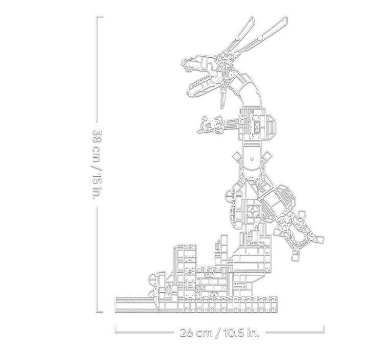 72168 Lego Pokémon - Rayquaza