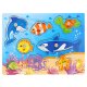Dřevěné puzzle Oceán