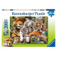 Puzzle 200 XXL - Kočkovité šelmy