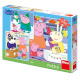 Puzzle 3x55 – Peppa Pig