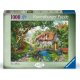 Puzzle 1000 - Cesta přes květinové kopce