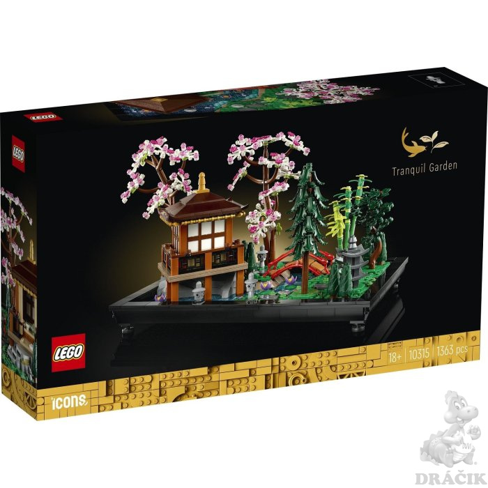 10315 Lego Botanical-Tichá zahrada